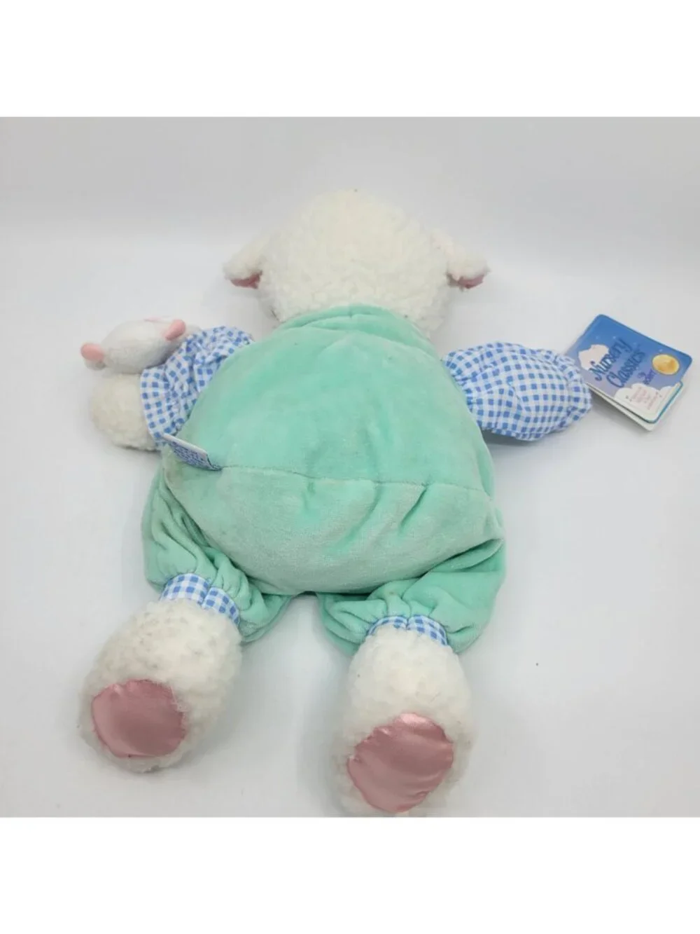 Eden Nursery Classics Rock-a-Bye Lamb Plush Pastel Lovey w/ Tags NO SOUND